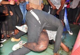PhotoUgandanComedianHavingE28098SexE28099OnStage 320x220 - Ugandan Comedian Has ‘Sex’ On Stage