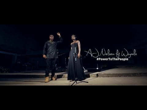 0 18 - AJ Nelson - Power To The People ft. Wiyaala (Official  Video) {Ghana Mp4, Mp3}